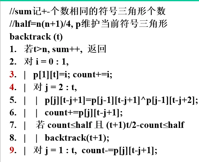 符号三角形